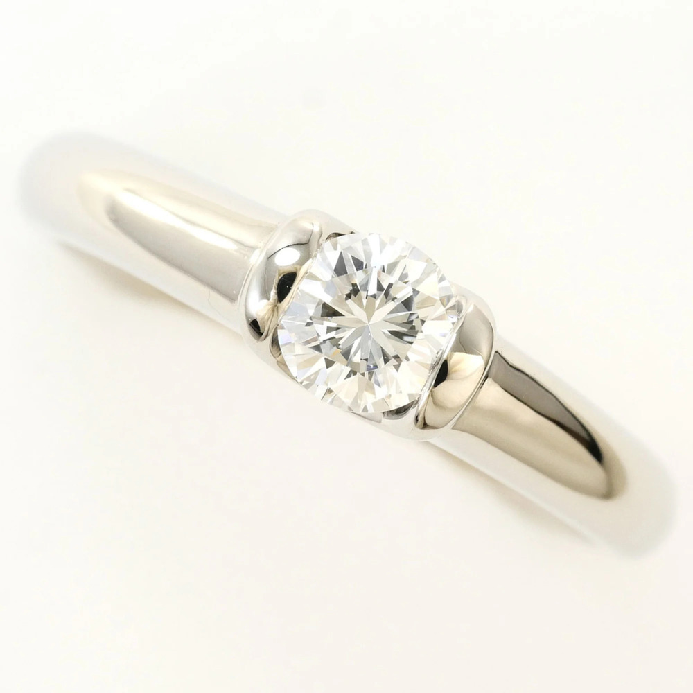 VINTAGE Silver Diamond Ring
